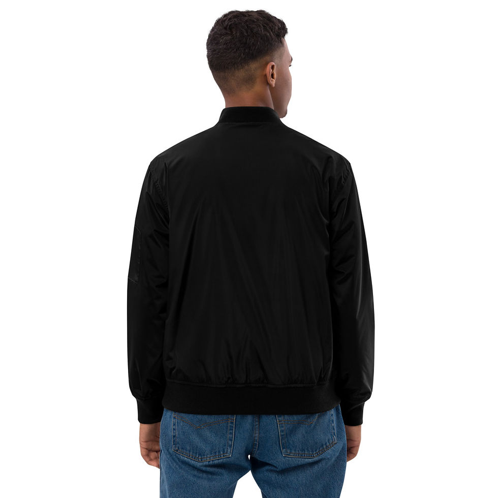 Thumbnail: Unlimitaire arm zip bomber jacket