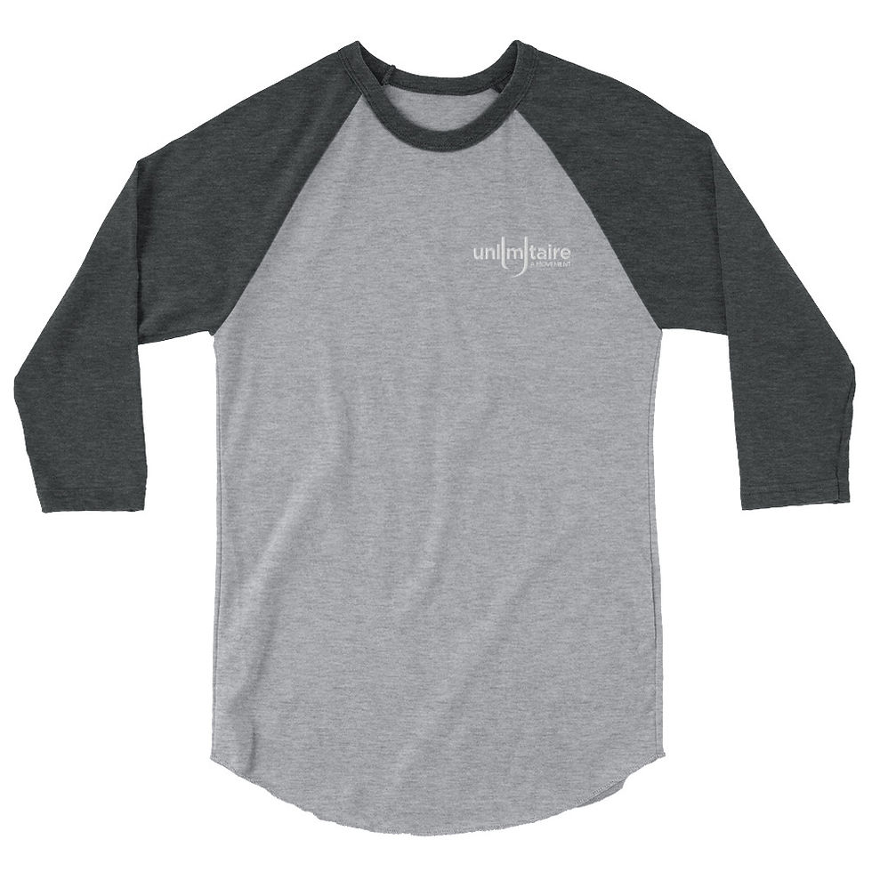 Thumbnail: 3/4 sleeve lil Unlimitaire shirt
