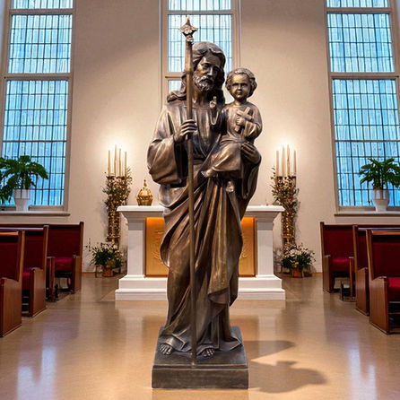 Divine Designs: Explore Our New Bronze Religious Statues