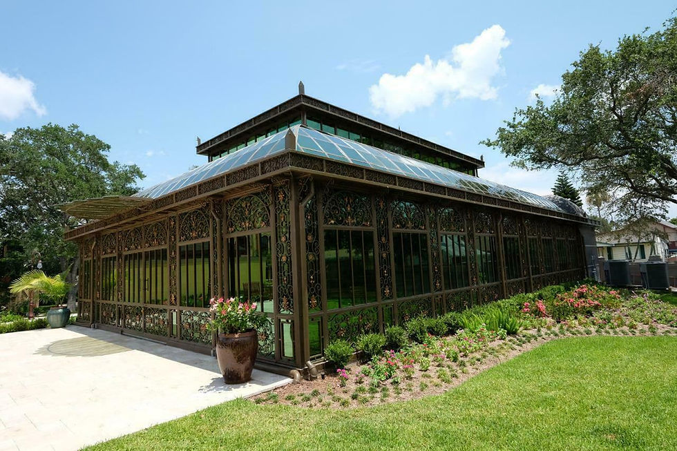 Victorian Style Iron Bryant Wedding Conservatory