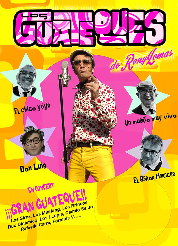 Los Guateques de Rony Lomas, banda de versiones de los 60
