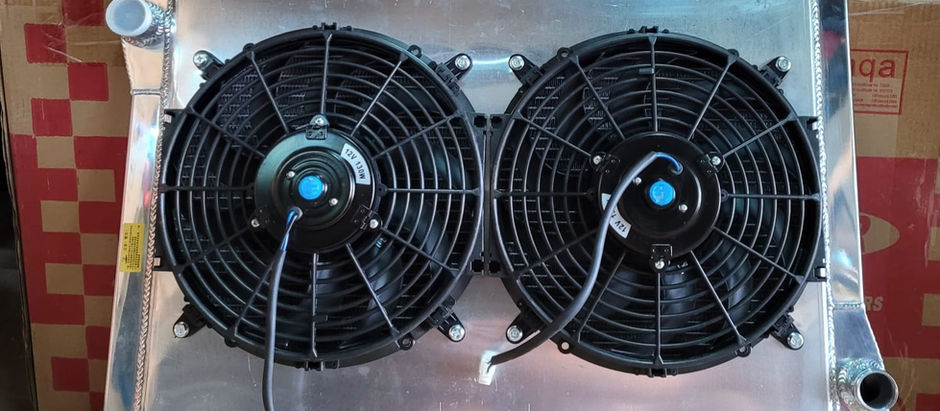 客戶訂造歐州老爺車水箱連風扇*歡迎帶版訂造*Whatsapp: 63717156