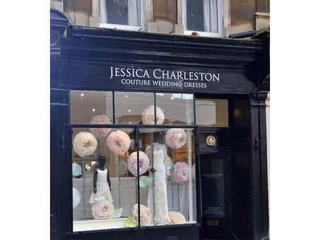 Jessica Charleston Couture Window Display
