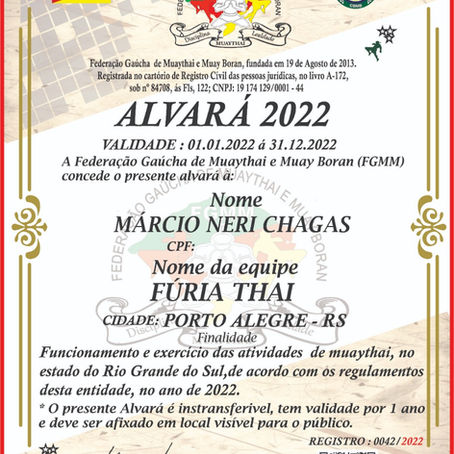 Alvará FGMM 2022