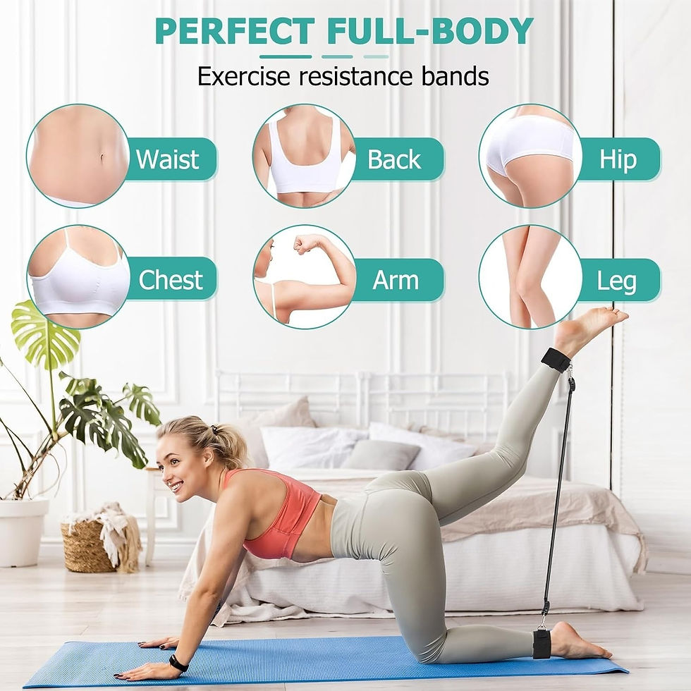 Thumbnail: Vigorate™ All-in-One Portable Pilates Bar & Home Gym System.