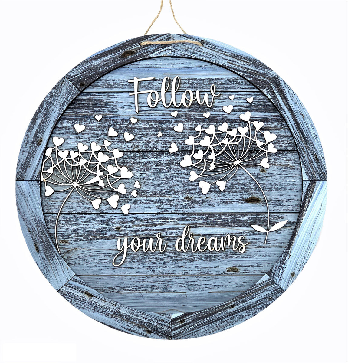 Round (Dandelion "Follow your dreams"