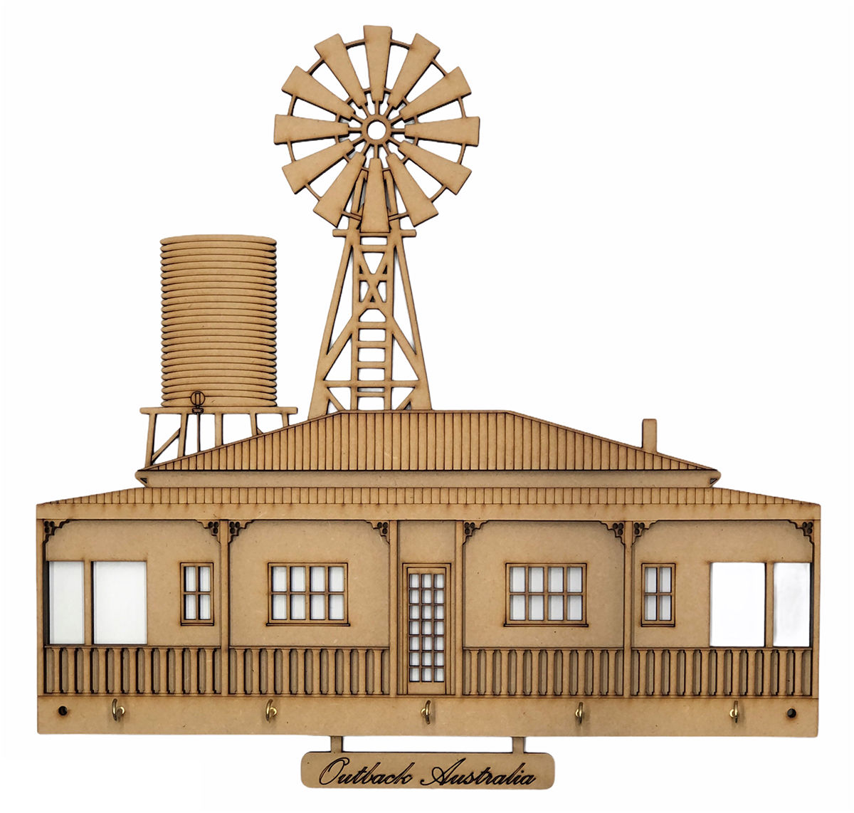 Queenslander Key Rack