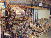 Inspeção de estruturas porta-paletes