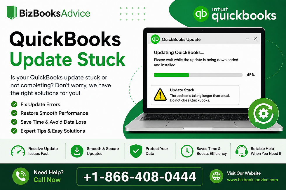 Why QuickBooks Won't Finish Updating: Complete Guide to Resolve Update
