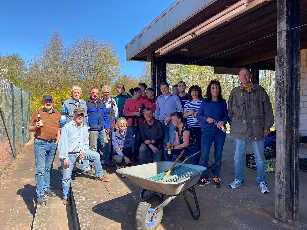 Arbeitseinsatz für Mitglieder