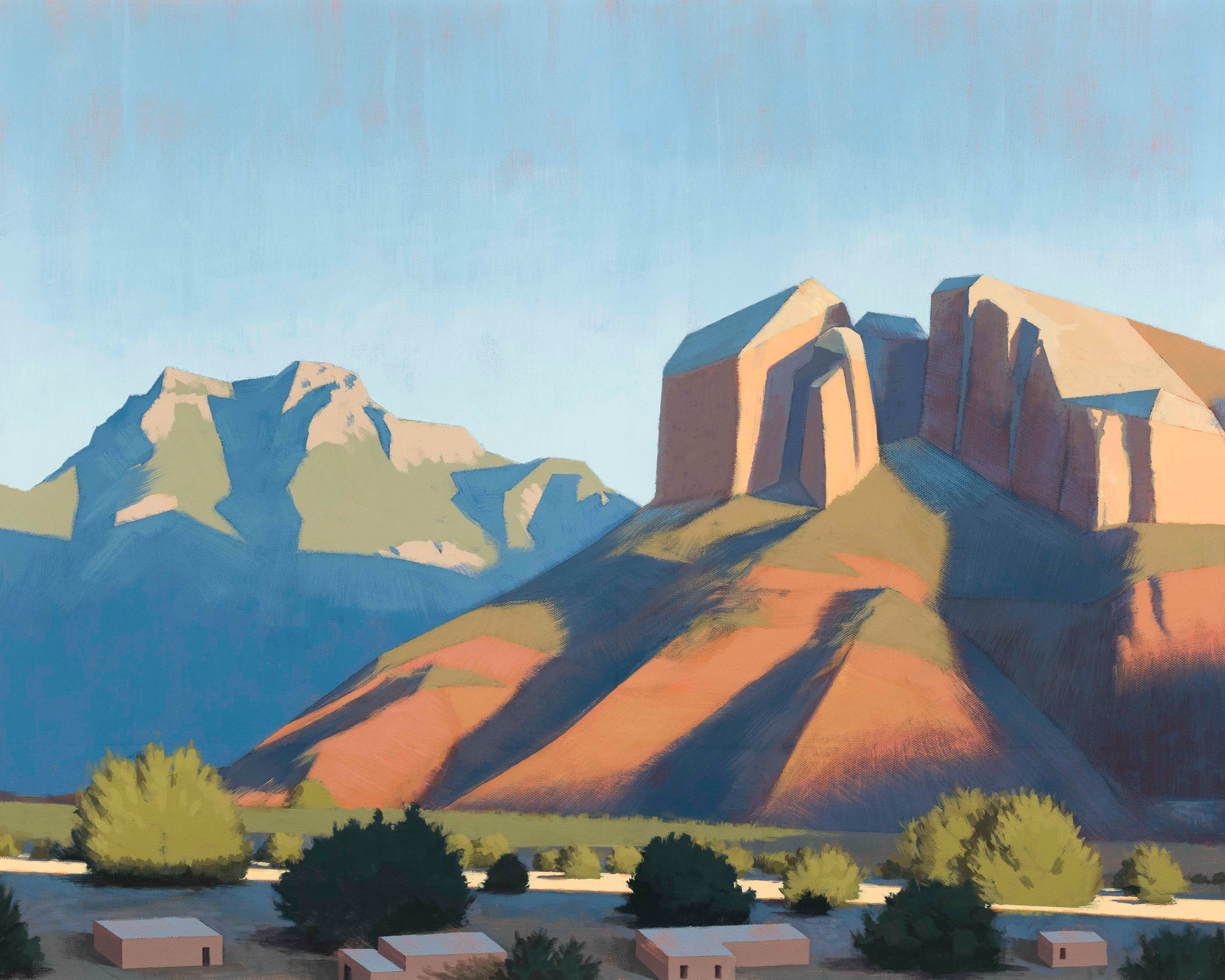 Rancheria beneath the monuments