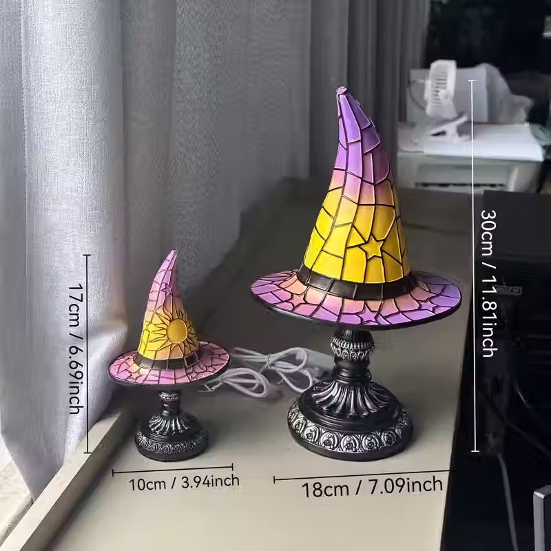 Miniatura: Chapéu da Feiticeira – Luminária Mística