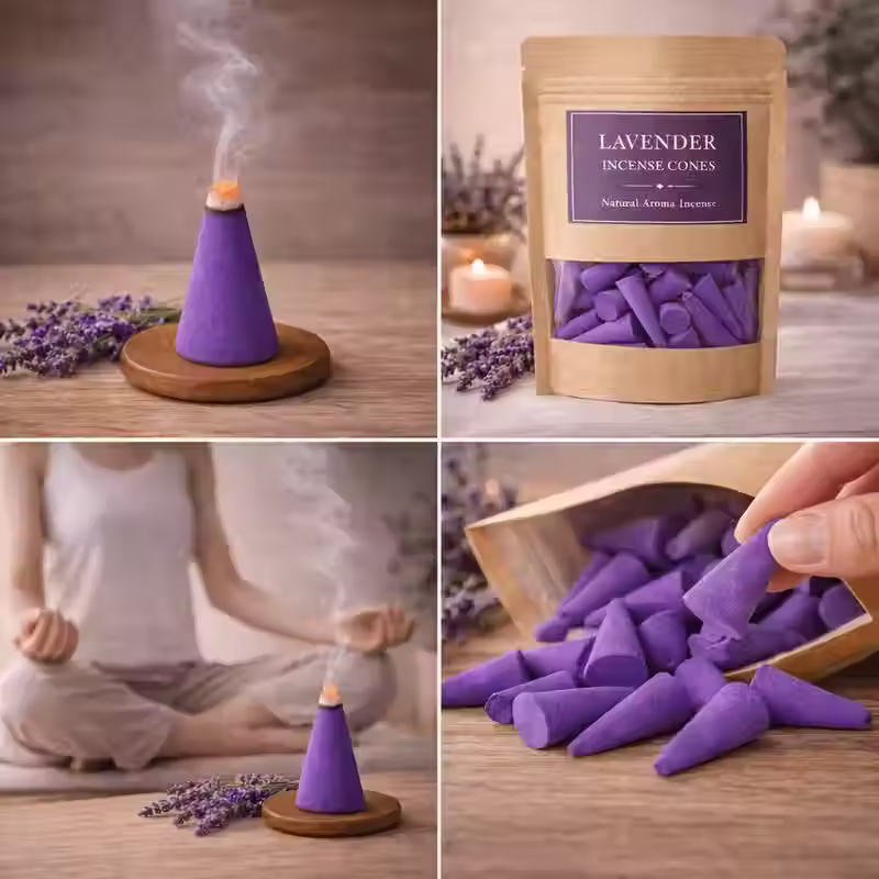 Miniatura: Ritual de Relaxamento - Incenso Premium de Lavanda 