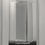 Thumbnail: 795-850mm x 830-850mm Return Framed Shower Enclosure