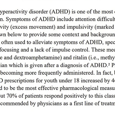 Debunking Non-Prescription Stimulant Use for Academic Performance