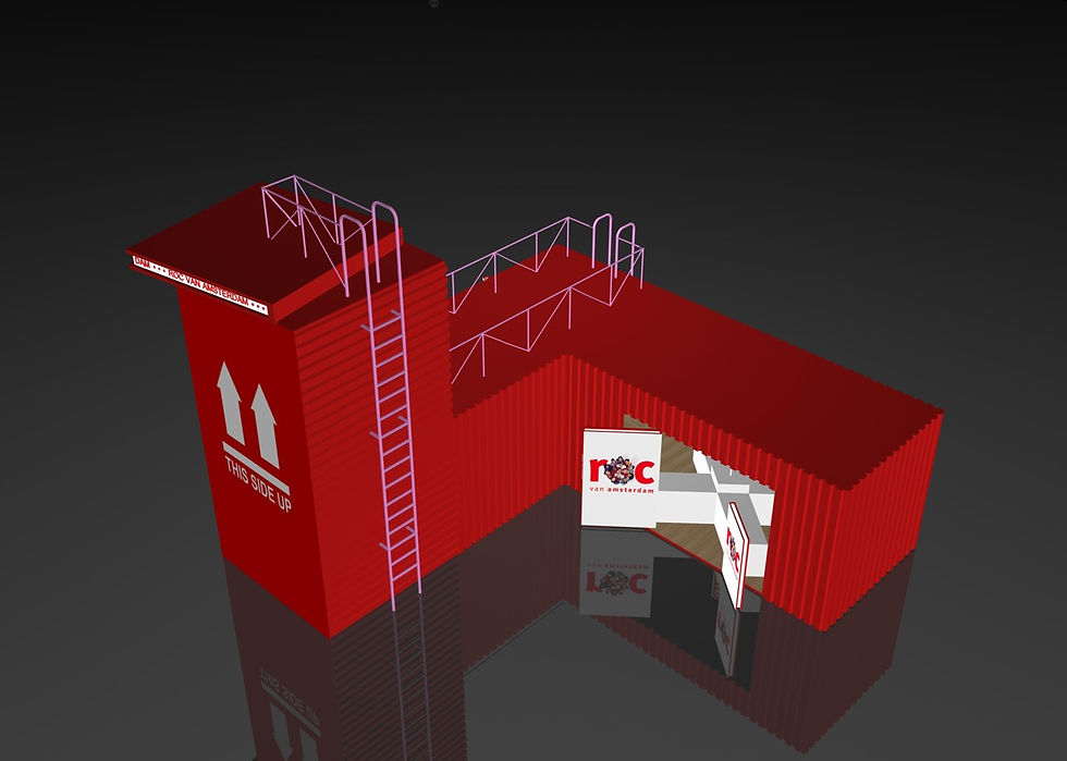 Container unit_ROC Amsterdam