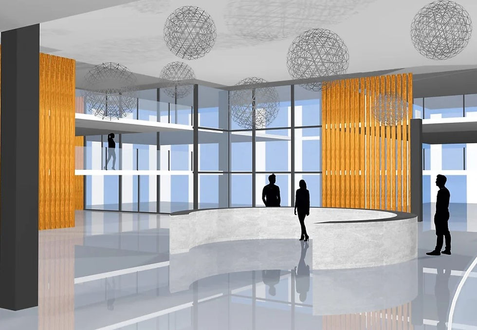 Interieur concept Cementrum, Den Bosch