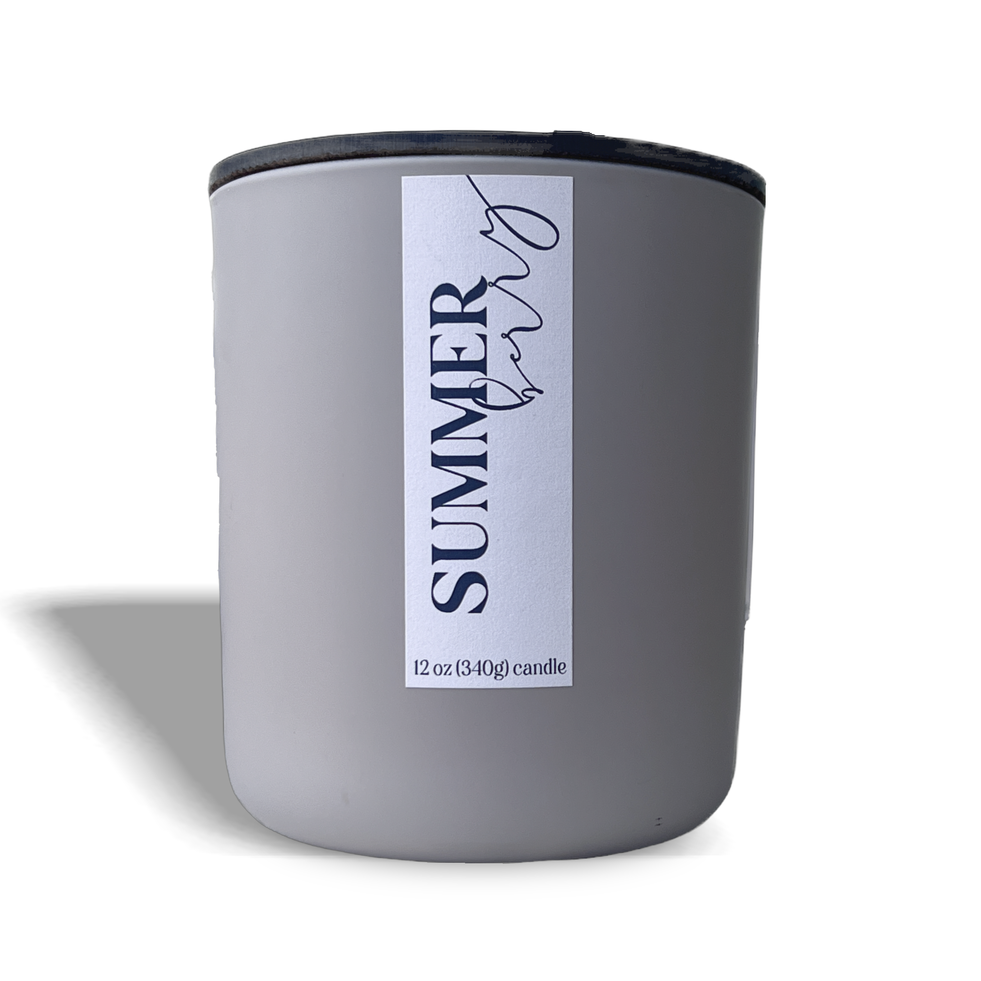 Summer Berry Hand-Poured Aura Candle