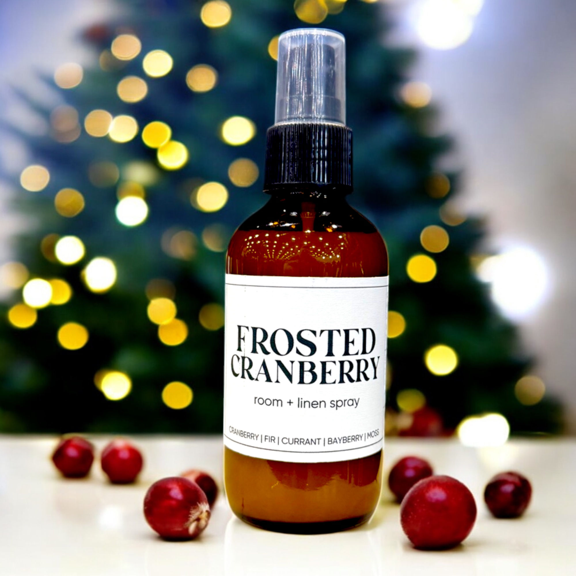 Frosted Cranberry Room + Linen Spray