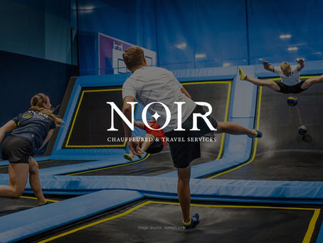 People playing dodgeball on trampolines at one of the Trampoline Parks in Switzerland