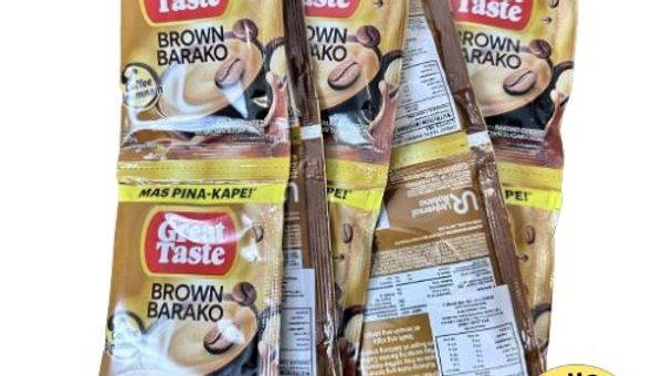 Great Taste Brown Barako Coffee Mix 10x30g