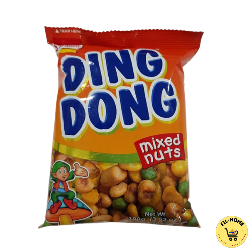 Ding Dong Mixed Nuts - 5 in 1 Orange 100g
