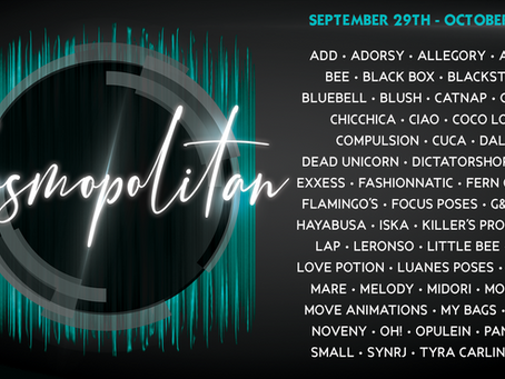 Cosmopolitan (September 29th - October 11th)