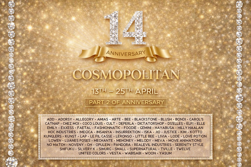 Cosmopolitan (April 13th-25th)