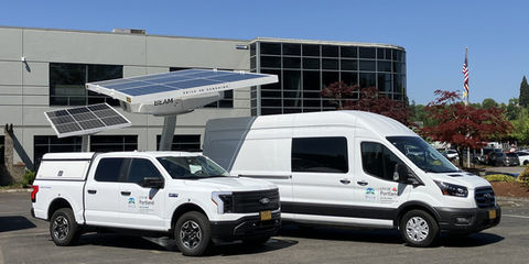 Beam EV Arc Charging station