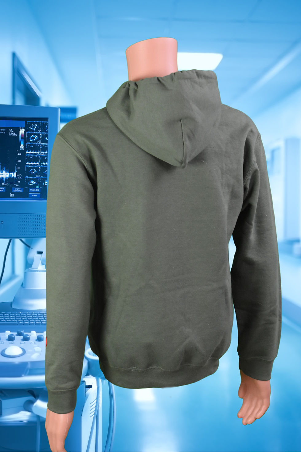 Thumbnail: Frontline Nurse (Adult Hoodie-Military Green)