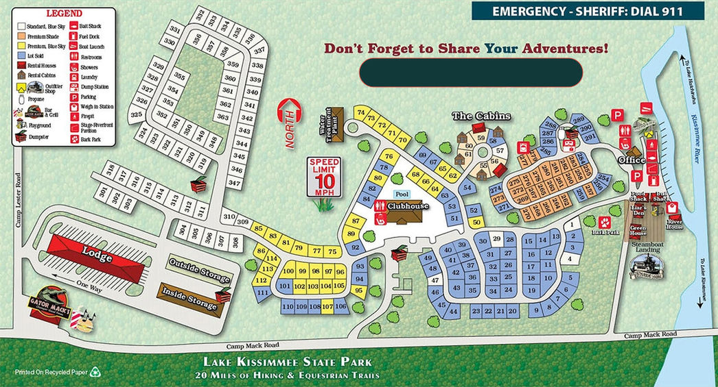 map of Camp Mack 