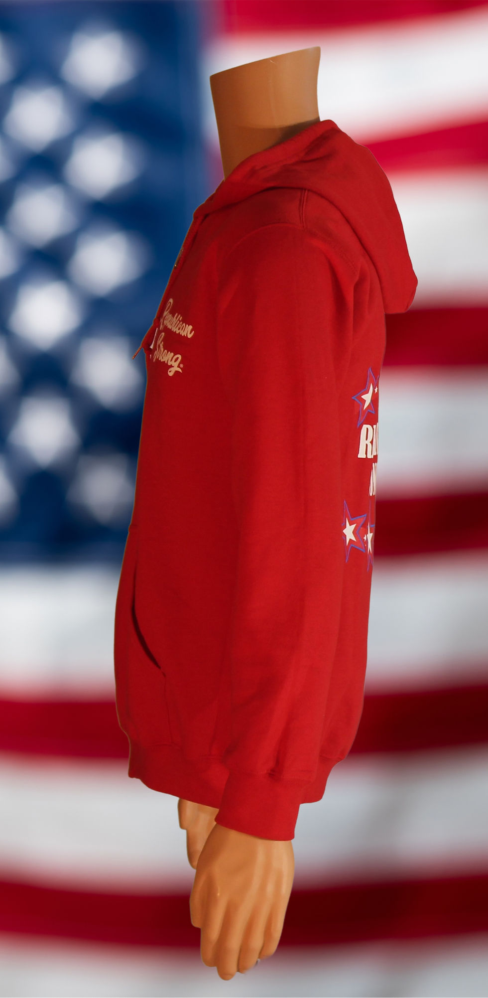 Thumbnail: Republican Strong (Adult Zip-Up-Red)