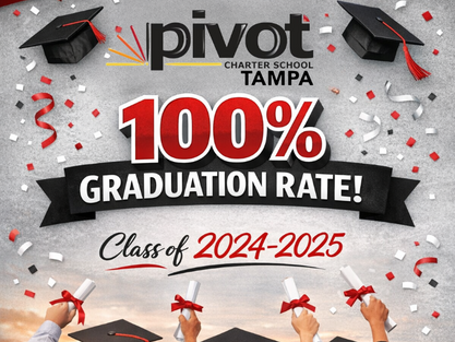 Pivot Charter School Achieves 100% Graduation Rate in the 2024-2025 School Year