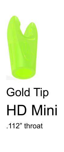 Gold Tip HD Mini Pin Nock