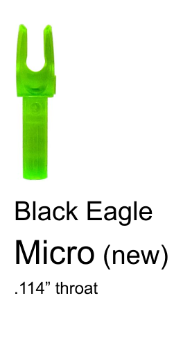 Black Eagle Micro (new) nock
