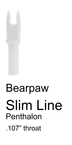 Bearpaw Slim Line Press Fit Nock