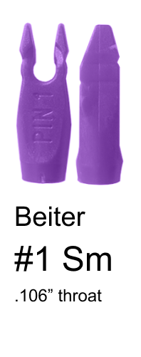 Beiter #1 Small Pin Nock