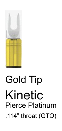 Gold Tip Kinetic Press Fit Nock