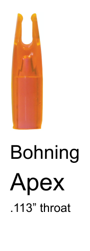 Bohning Apex Glue On Nock
