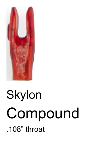 Skylon Compound Pin Nock