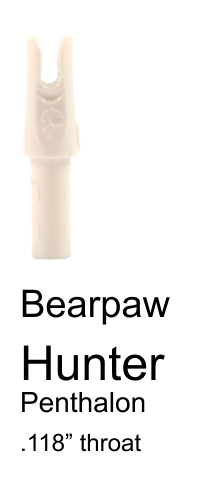 Bearpaw Hunter Press Fit Nock