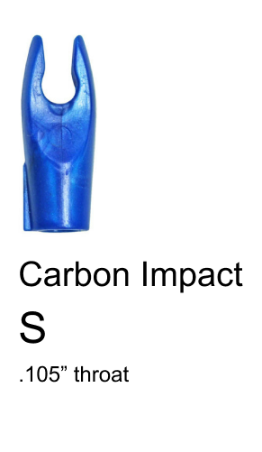 Carbon Impact S Pin Nock