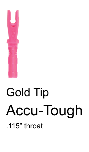 Gold Tip Accu-Tough Press Fit Nock