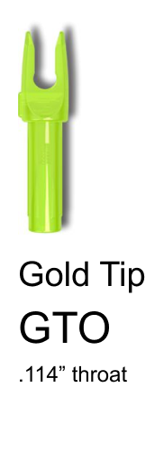 Gold Tip GTO Press Fit Nock