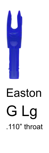 Easton G Lg Press Fit Nock