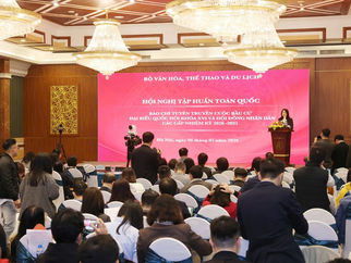 Hơn 1.000 đại biểu dự Tập huấn tuyên truyền về bầu cử Quốc hội khóa XVI và HĐND các cấp nhiệm kỳ 2026-2031