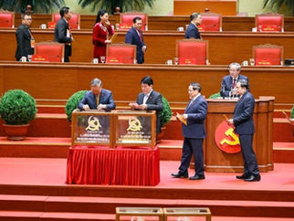 Đại hội XIV của Đảng bầu 200 Ủy viên Trung ương, Tổng Bí thư Tô Lâm điều hành
