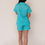 Thumbnail: Cool Turquoise Button Up Pajamas