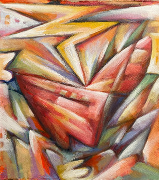 Title: Manzana Electrica33. Artist: Anthony Butkovich. Red in the face.