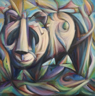 Available for purchase! Title: Wisdom as Behavior. Artist: Anthony Butkovich. Acrylic on Canvas.